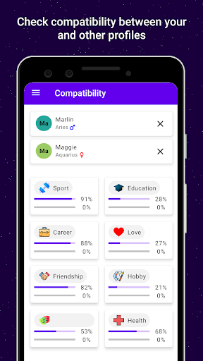 Screenshot of Horoscope