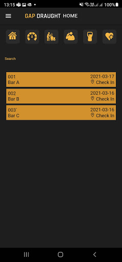 Android application GAP Brewer screenshort
