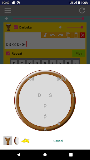 Robo Darbuka Screen 2