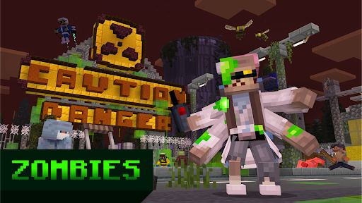 Android application Zombies for minecraft screenshort