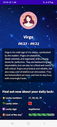 Horoscope Daily Virgo 2024 Screen 3