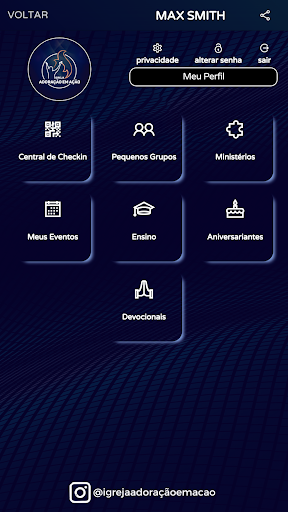 Igreja Adoração em Ação Screen 3