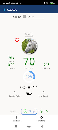 Android application smart riding screenshort