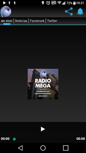 Android application Radio Mega 97.5 Punta Alta screenshort