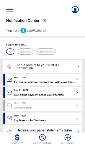 Android application Flex to Go screenshort