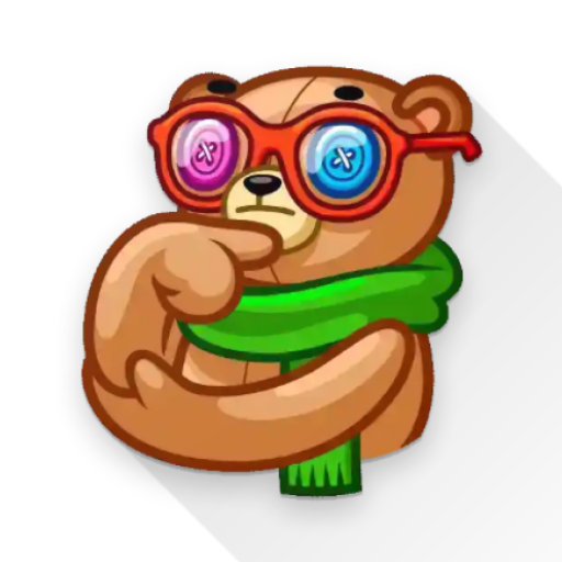 Stickers - Teddy  Animated