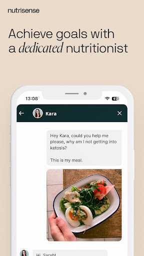 Screenshot of Nutrisense