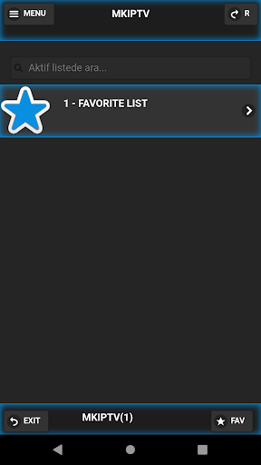 Android application MKIPTVP screenshort