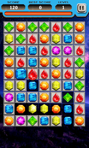Android application Jewels Star Match 3 Arcade screenshort