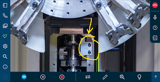 Android application Fanuc Assisted Reality screenshort