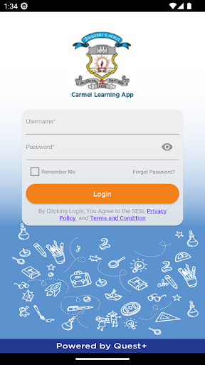 Android application Carmel Learning App screenshort