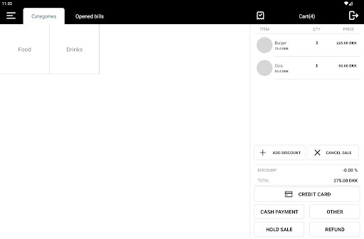 FLATPAY POS Screen 3