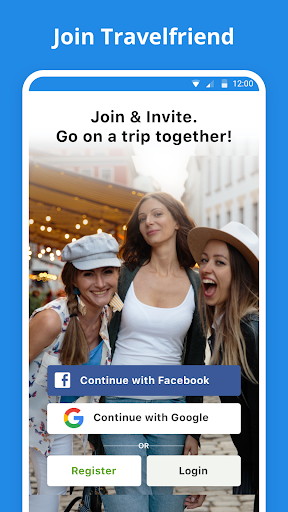 Android application Travelfriend screenshort
