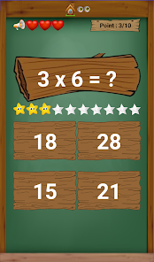 multiplication table  screenshots 1