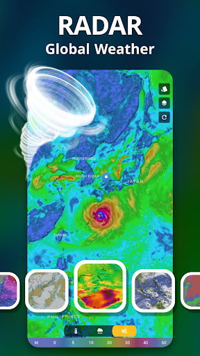 Screenshot of Weather Live