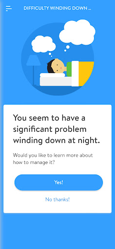 Screenshot of doze: goodnight mind for teens