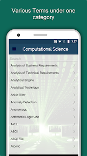 Computer Science Dictionary Screenshot