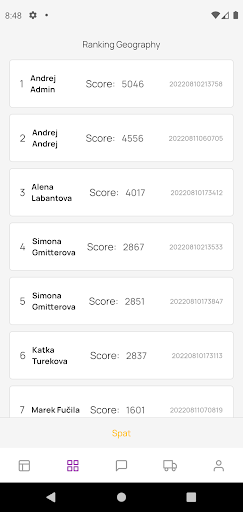Quizzer Screen 3