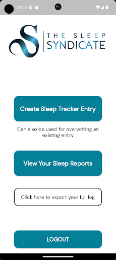 Android application Sleep Habits Tracker screenshort