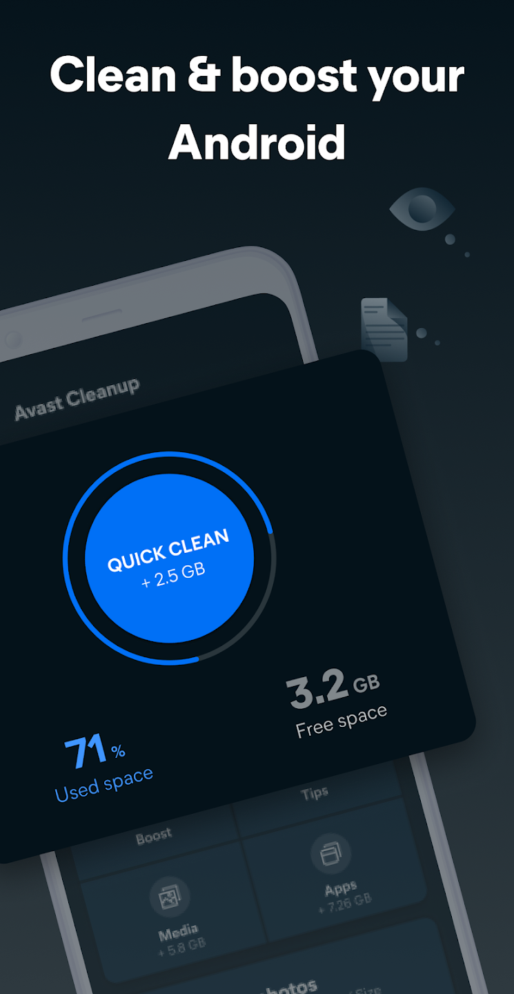 Avast Cleanup – Phone Cleaner 2022 (1 Year / 1 Device)