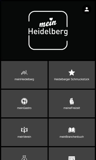 Android application meinHeidelberg screenshort