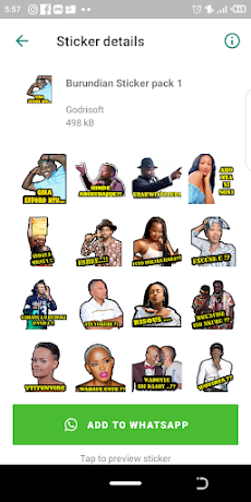 Burundian Stickersのおすすめ画像2