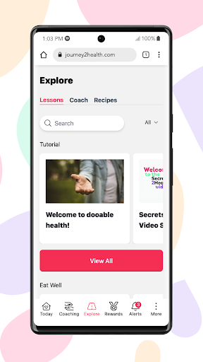 Android application J2H Ⓡ screenshort