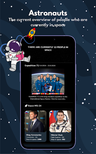 Screenshot of Astrofy: Your space guide