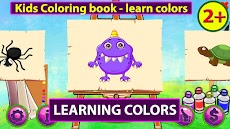 Kids Coloring book learn colorのおすすめ画像1