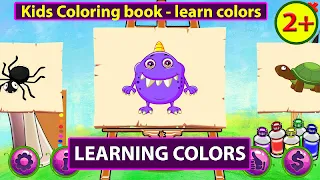 Kids Coloring book learn color - Screenshot 1