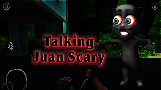 Talking Juan Scary room