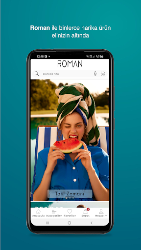 Android application Roman screenshort