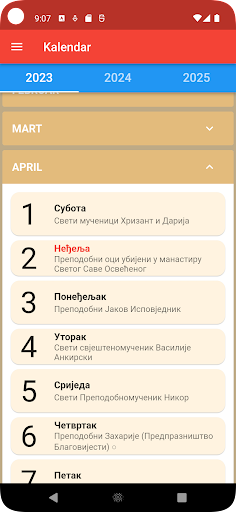 CPC Kalendar Screen 3
