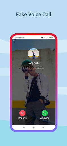 Jooj Natu Fake Call Screen 2