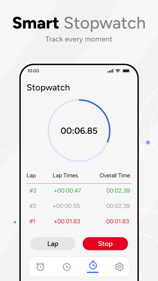 #5. Clock & Alarm (Android) Ved: Hevin Technoweb Limited