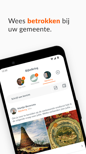 Android application MeerKERK screenshort