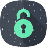 Live Rain Lock Screen LockWiz icon