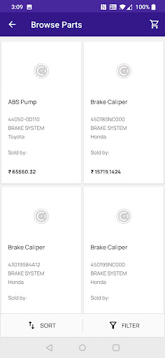 Spare Parts by GaragePro Screen 2