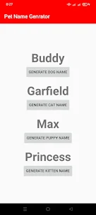 Pet Name Generator