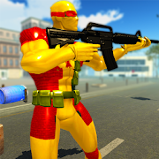 Action Hero Spider Power Shooter 2k20 : Free Games