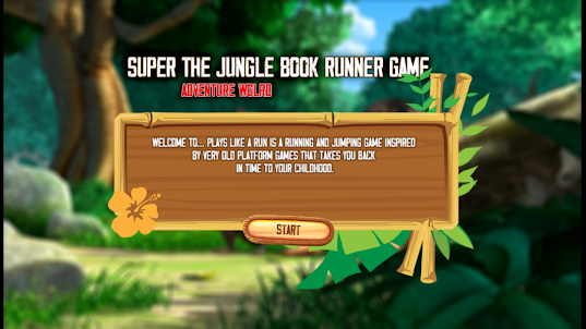 Super Jungle Book Game Cartoon