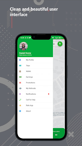 Android application Votron Driver screenshort