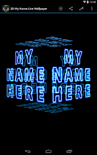 3D My Name Live Wallpaper 10