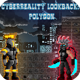 Gambar ikon Cyberreality lookback: polygon