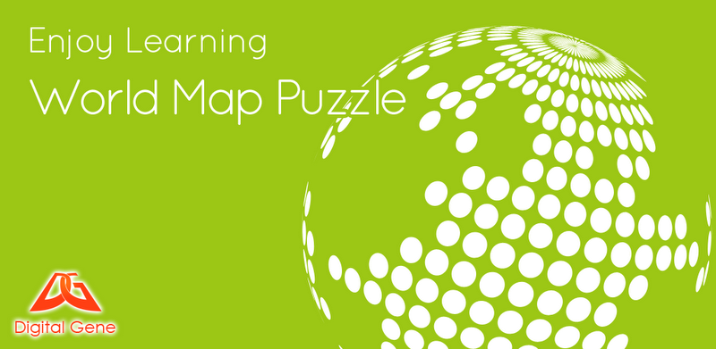 Enjoy Learning World Map Puzzle