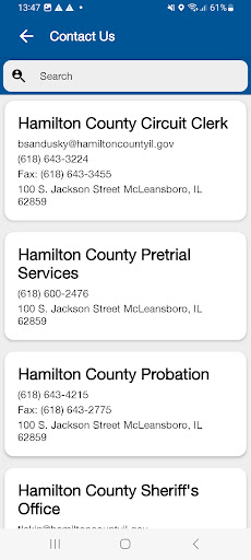 Hamilton County Circuit Clerk Screen 2