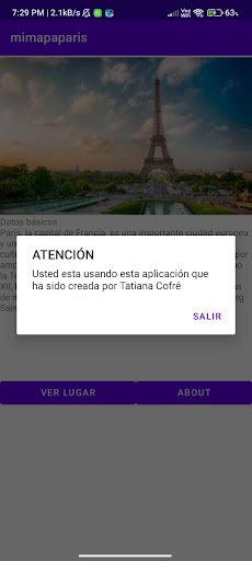 Paris App Screen 3