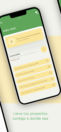 ENKI: gestor de proyectos Screen 2