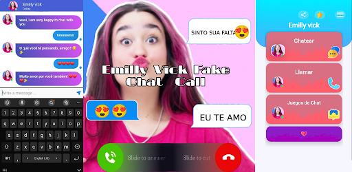 Emilly Vick Fake Call & Chat