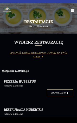 Restauracja Hubertus Screen 3